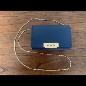 ZAC Zac Posen Earthette Accordion Crossbody - Blue